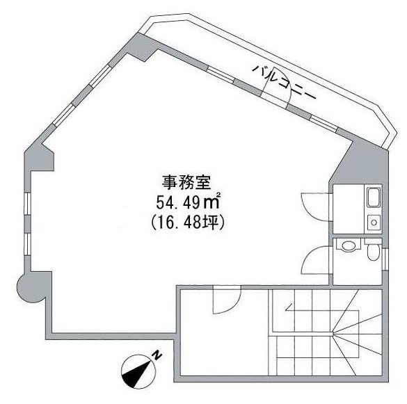 後藤ビル3F 間取り図