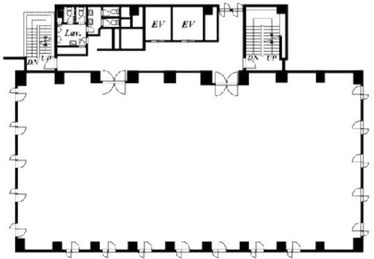 赤坂第一ビル10F 間取り図