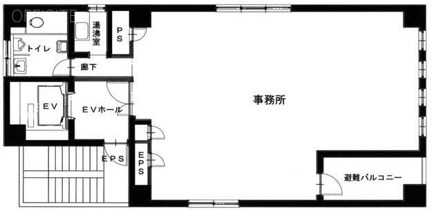 第一ビル4F 間取り図