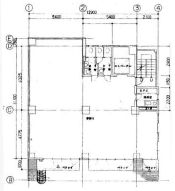 池伝ビル3F 間取り図