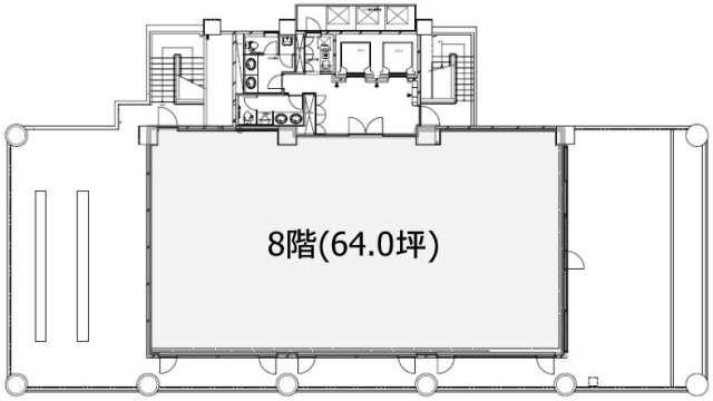 K-I-S飯田橋8F 間取り図