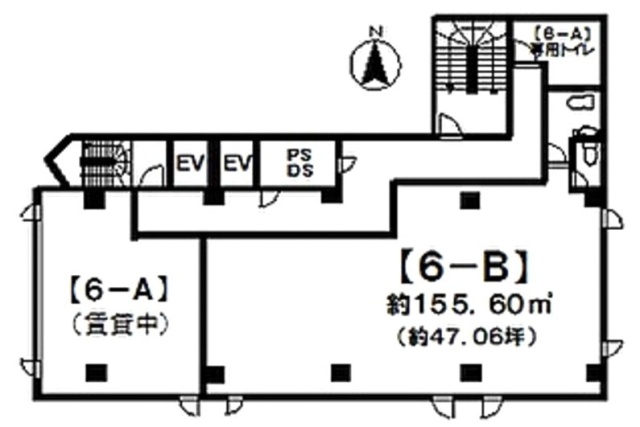 スペースワンビルB 間取り図