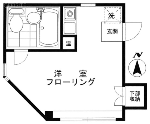 池ノ上プラザビル201 間取り図