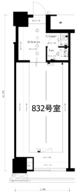 theSOHO832 間取り図