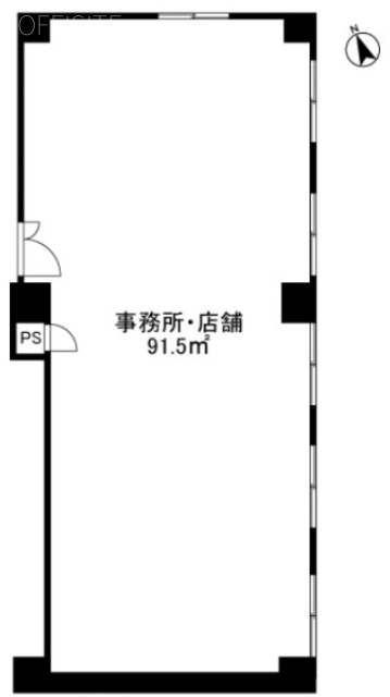 第3井上ビル3F 間取り図