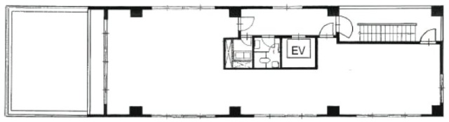 京橋YAHATAビル5F 間取り図