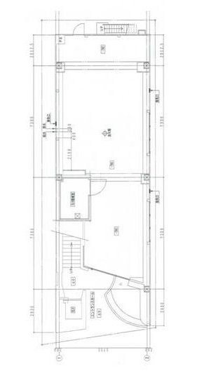 五光ビル1F 間取り図