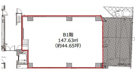 テアトル神南B1F 間取り図