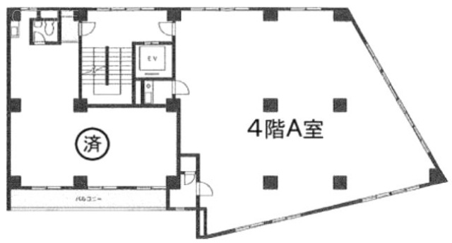 三貴ビルA 間取り図