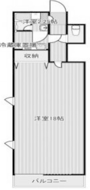 月村マンションNo27501 間取り図