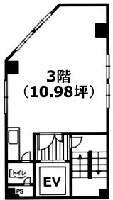 新東京ビル3F 間取り図