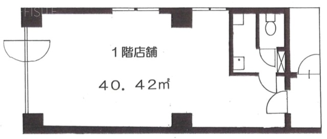 石川ビル1F 間取り図