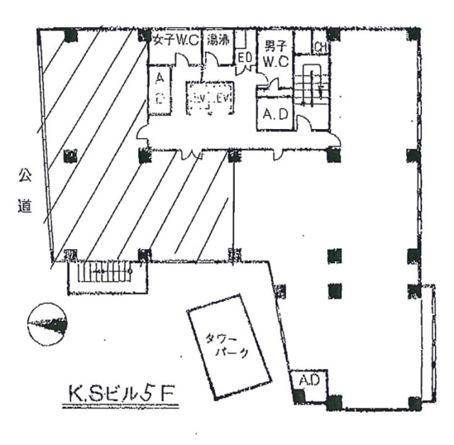 KSビル5F 間取り図