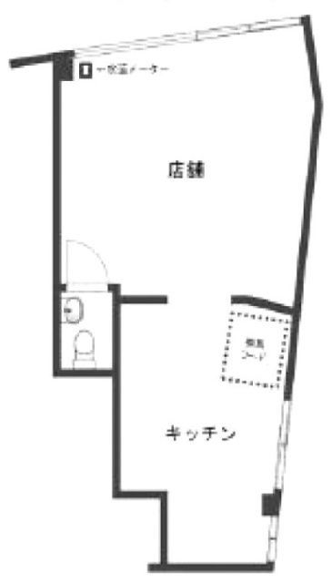 加藤ビル1F 間取り図