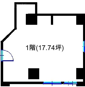 YSビル1F 間取り図