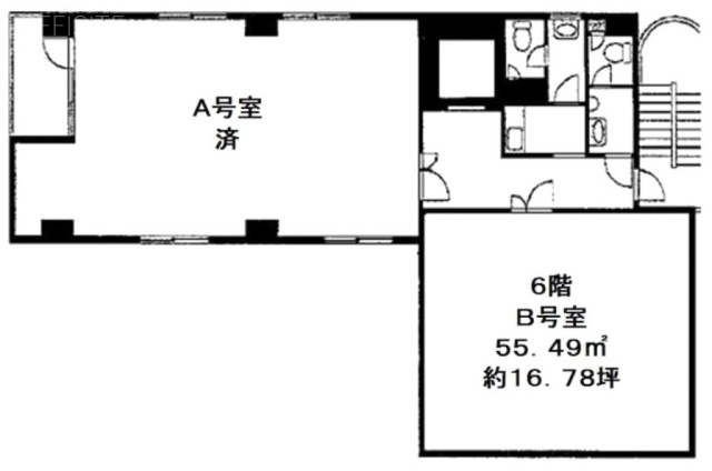 陽光ビルB 間取り図