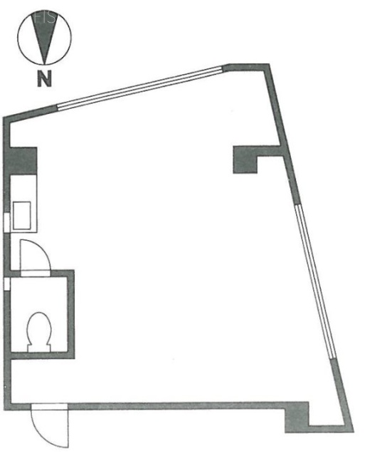 宮益坂ビル607 間取り図