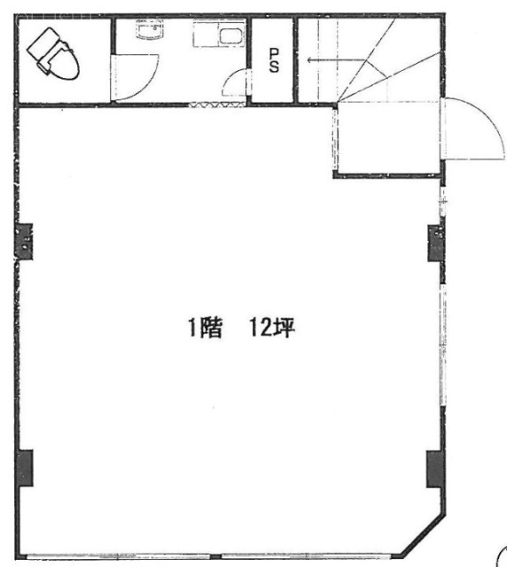 今井ビル1F 間取り図