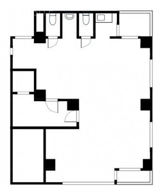 ジャストプレイスビル5F 間取り図