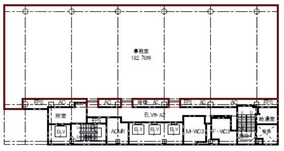 大宮サウスゲート8F 間取り図