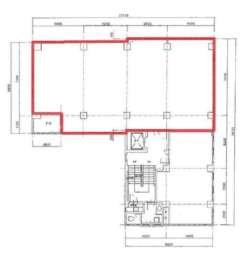 白亜ビルA 間取り図
