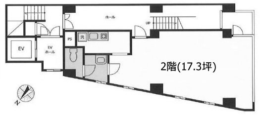 KCプラザ201 間取り図