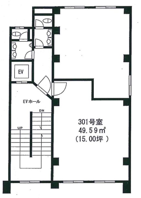 医療ビル301 間取り図