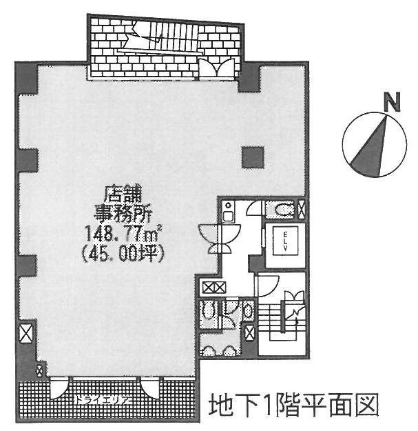 塩田本館ビルB1F 間取り図