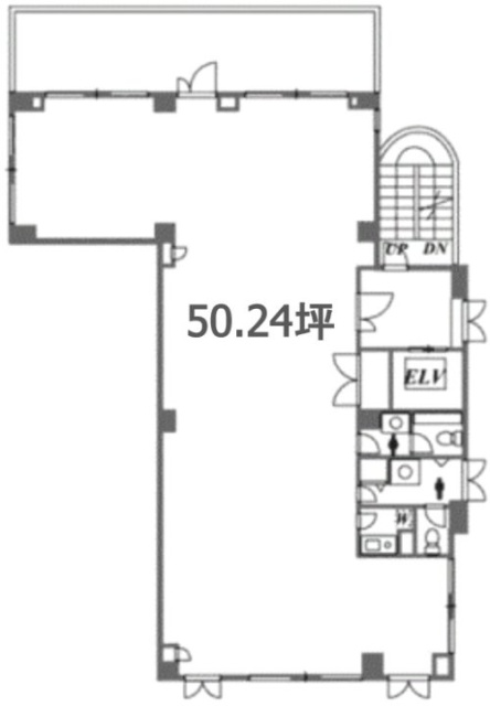 ペアーズビル3F 間取り図