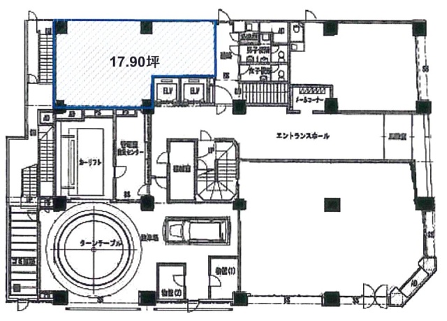 ダヴィンチ小川町1F 間取り図