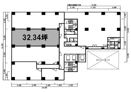 新横浜第1竹生ビル802 間取り図