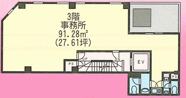 たつみビル3F 間取り図