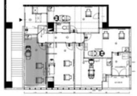 THE BEAUTY ROOMビル2A 間取り図