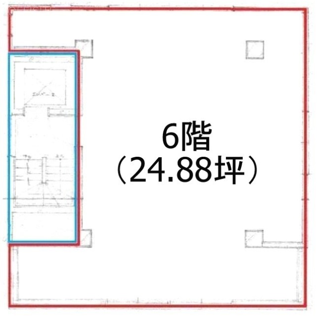MJ神田ビル6F 間取り図