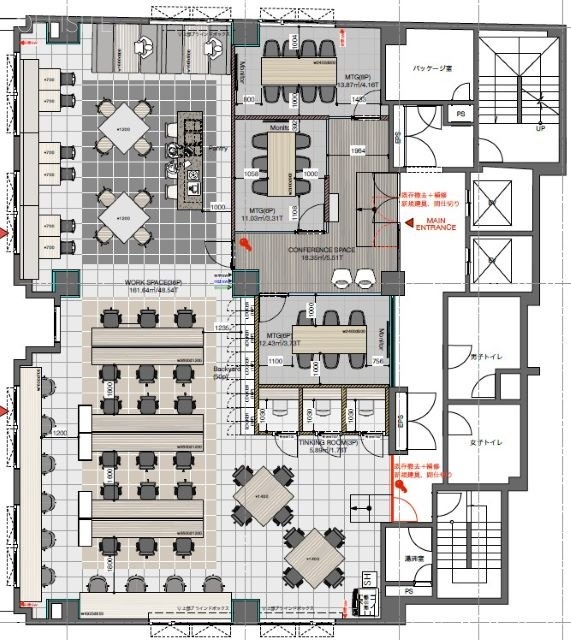 平河町フロントビル7F 間取り図