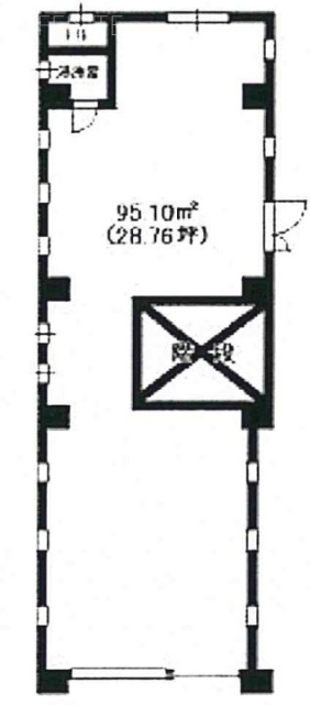 亜土ビル101 間取り図