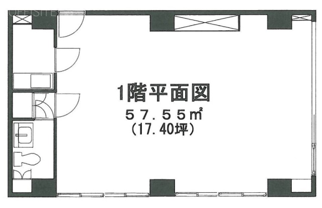 東経ビル1F 間取り図