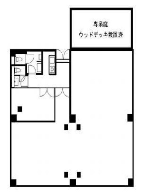 ヴィラ・デステB1F 間取り図