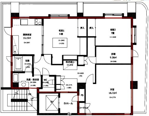 PDビル6F 間取り図