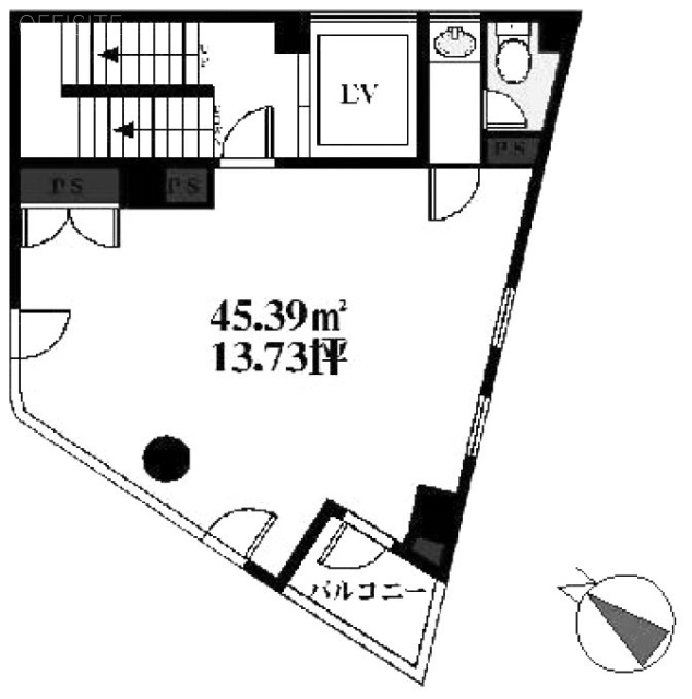 まめそうビル3F 間取り図