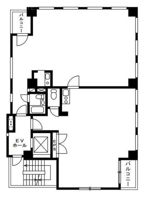 本郷三宝ビル4F 間取り図
