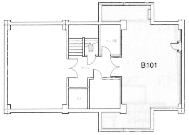 第5東ビルB101 間取り図