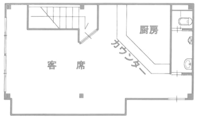 足立ビル2F 間取り図