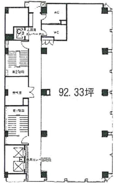 犬山西口ビル7F 間取り図