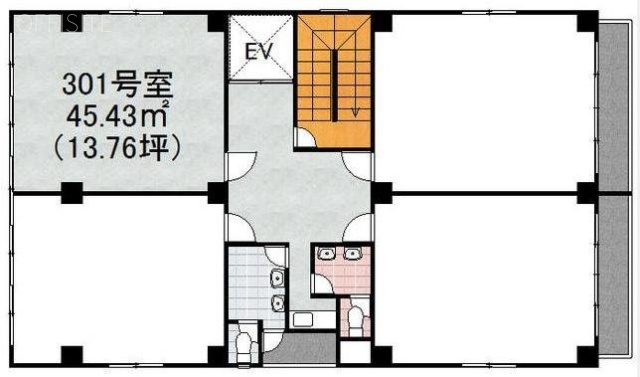 廣田ビル301 間取り図