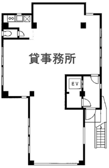 YSビル1F 間取り図