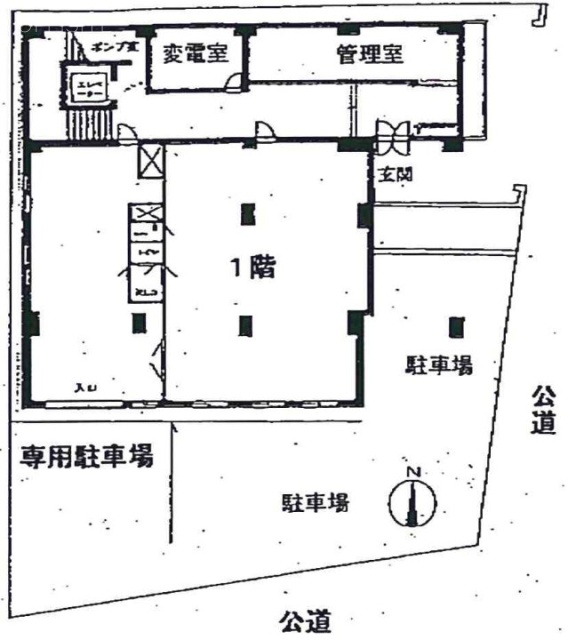 ニュー青葉台マンション1F 間取り図