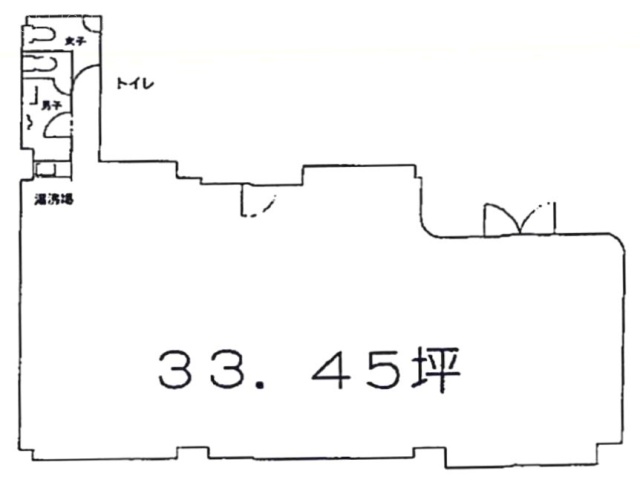 吉野ビル1F 間取り図