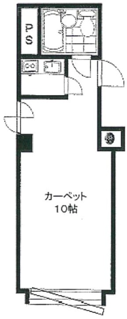 パシフィック乃木坂701 間取り図