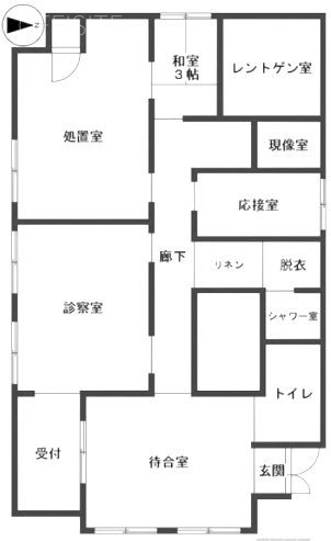 三恵貸医院101 間取り図